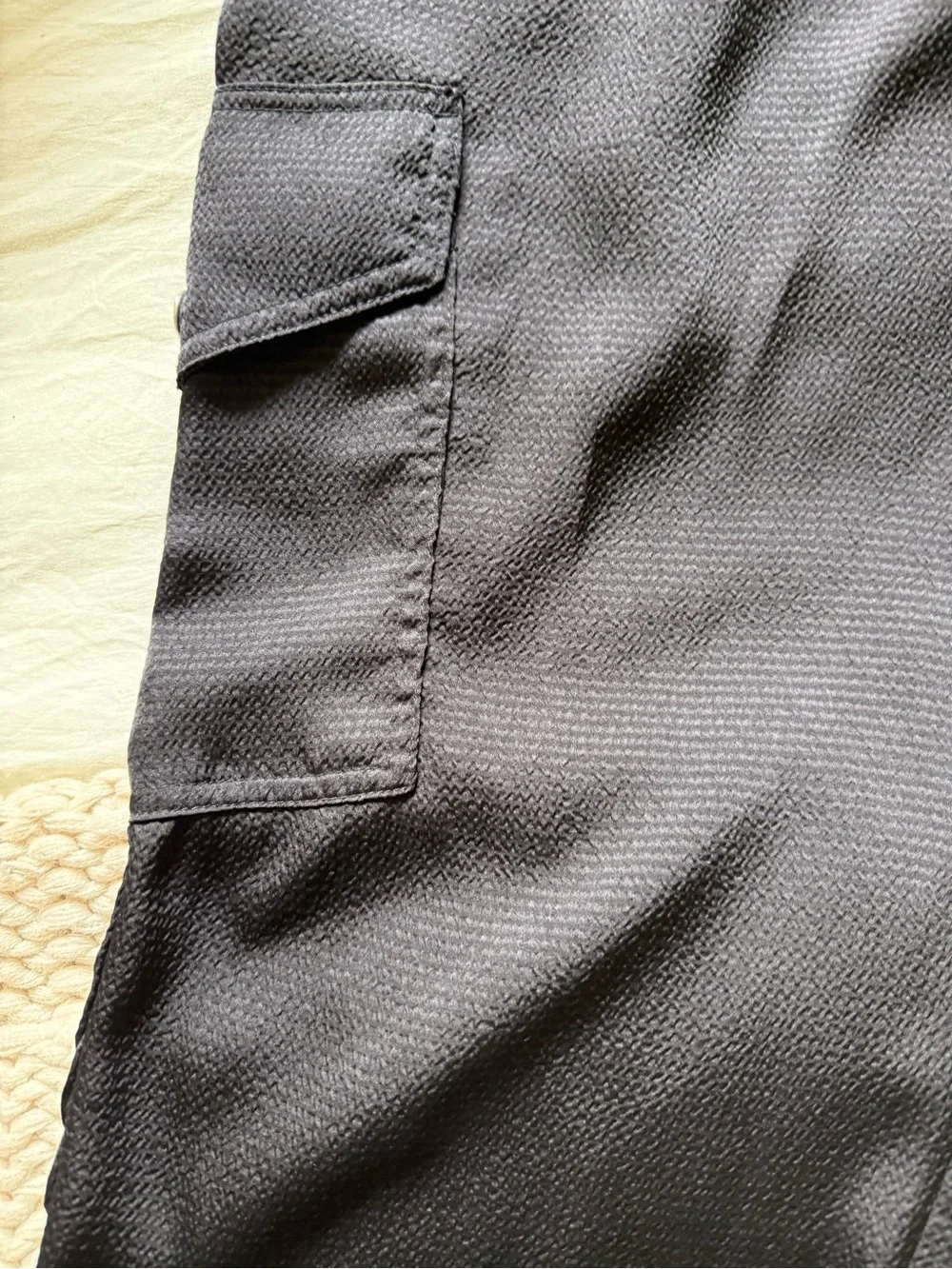 Michael Kors Black Women's Cargo Jogger Pants